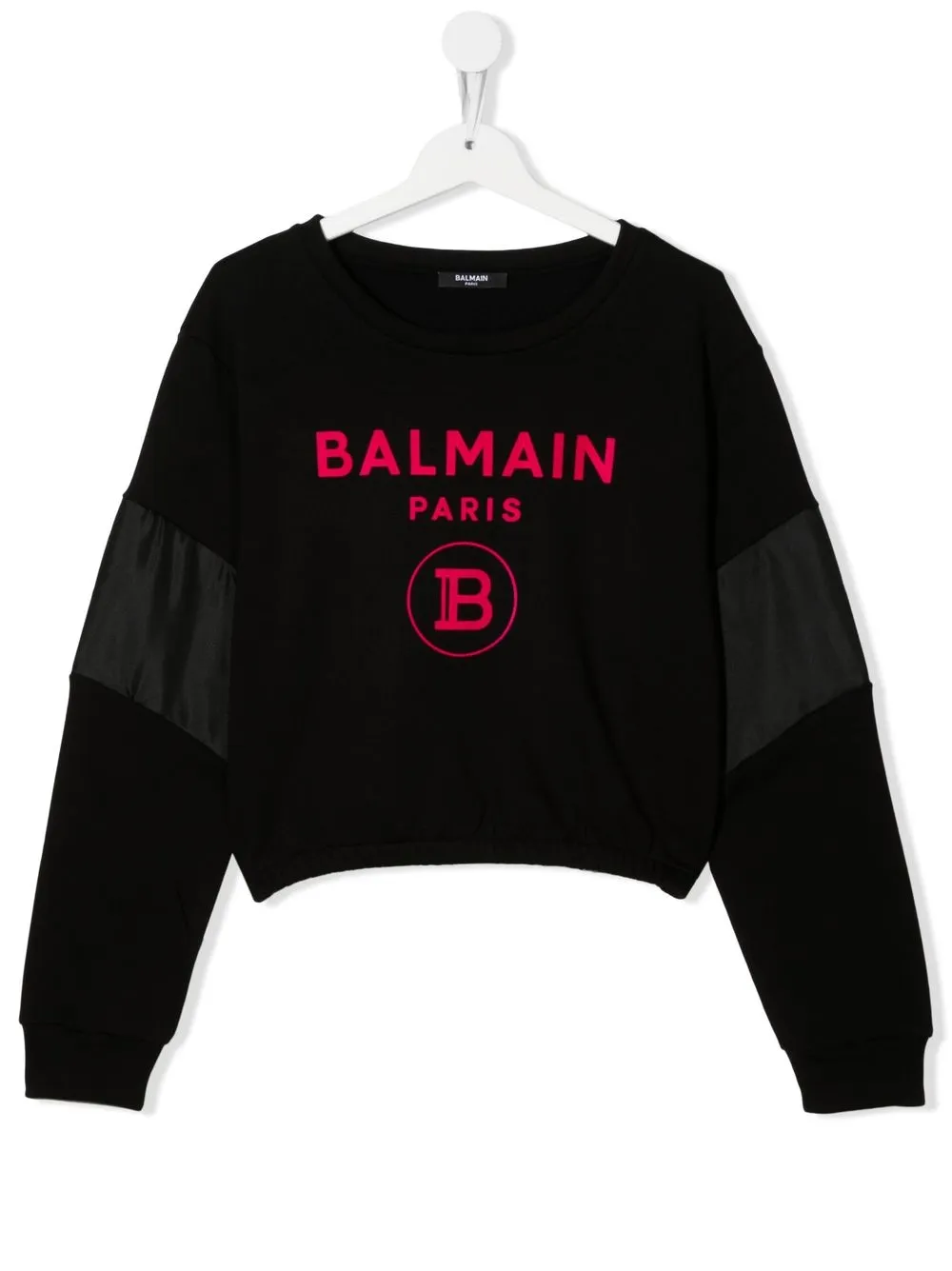 

Balmain Kids TEEN logo print sweatshirt - Black