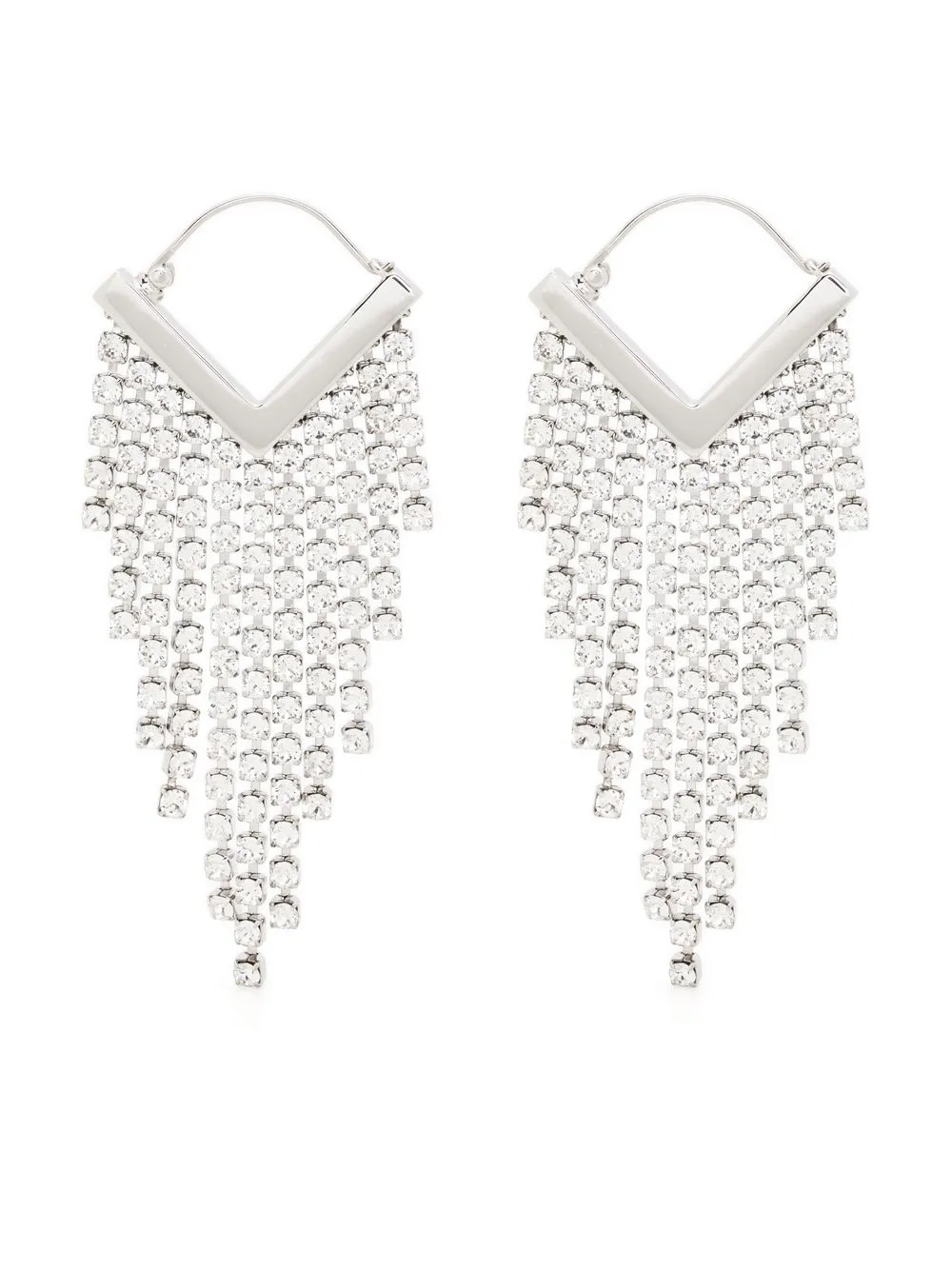 Cheap ISABEL MARANT glass crystal-embellished earrings Women