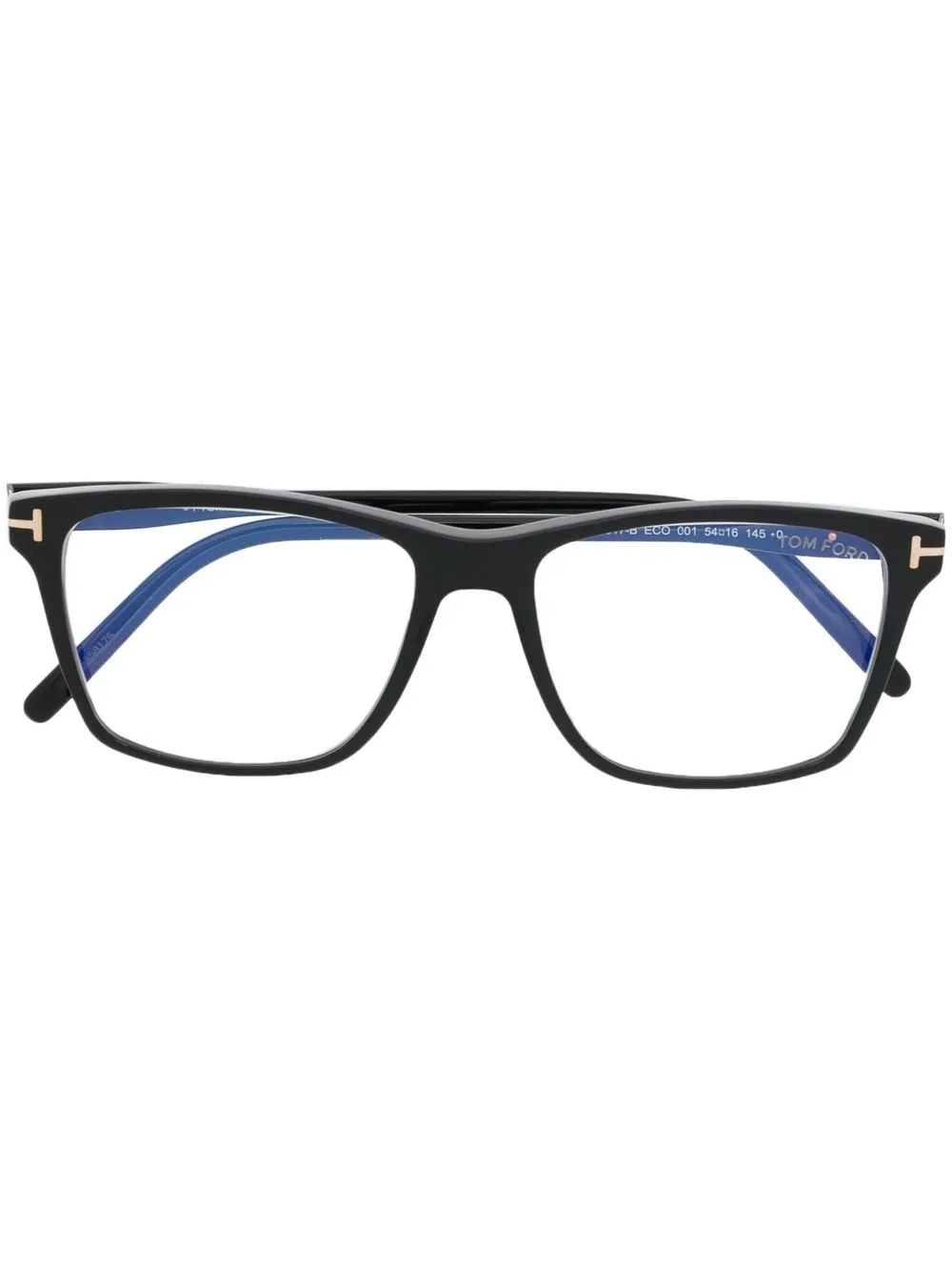 

TOM FORD Eyewear lentes con armazón wayfarer - Negro