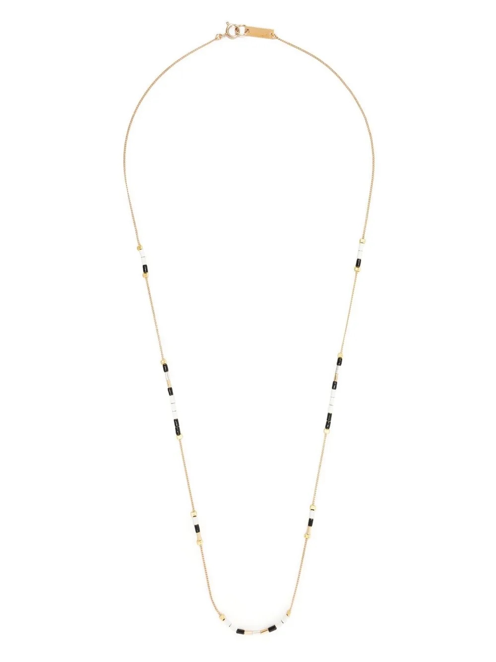 

Isabel Marant bead-detail long chain necklace - Gold