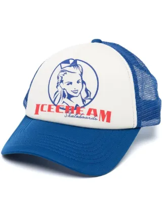 Cappello da baseball Waitress con stampa grafica Farfetch Uomo Accessori Cappelli e copricapo Fascia Blu 