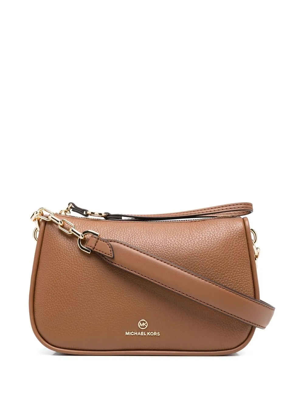 

Michael Michael Kors logo-detail leather tote bag - Brown