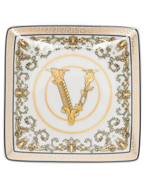 Versace Tablett mit Logo-Gravur