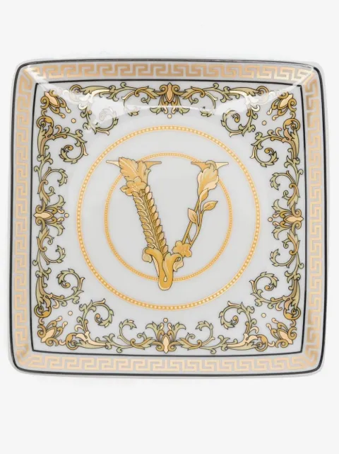Versace logo engraved tray