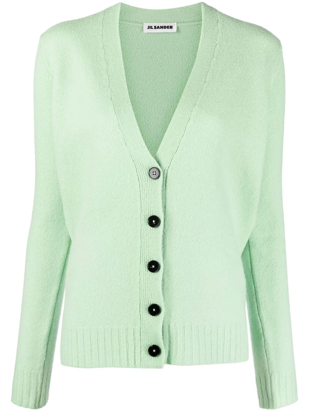 Jil Sander V-neck Wool Cardigan - Farfetch