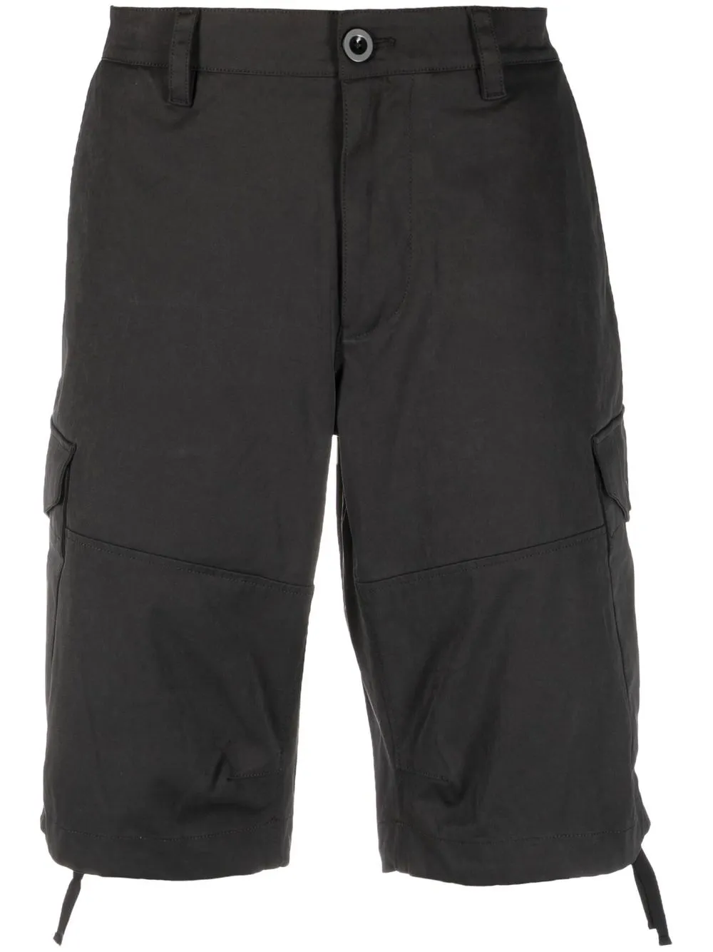 

Ten C mid-rise cargo shorts - Black