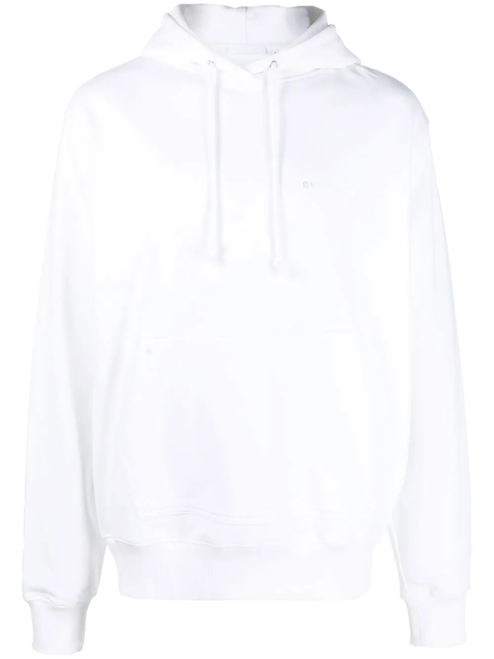 

Helmut Lang hoodie con logo estampado - Blanco