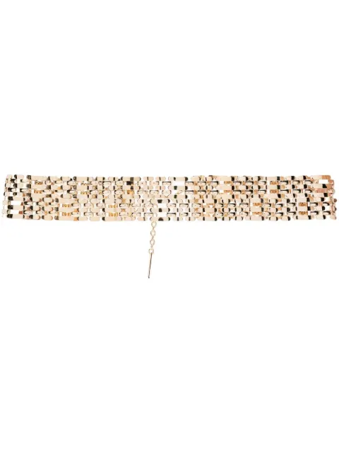 Alberta Ferretti chain adjustable belt