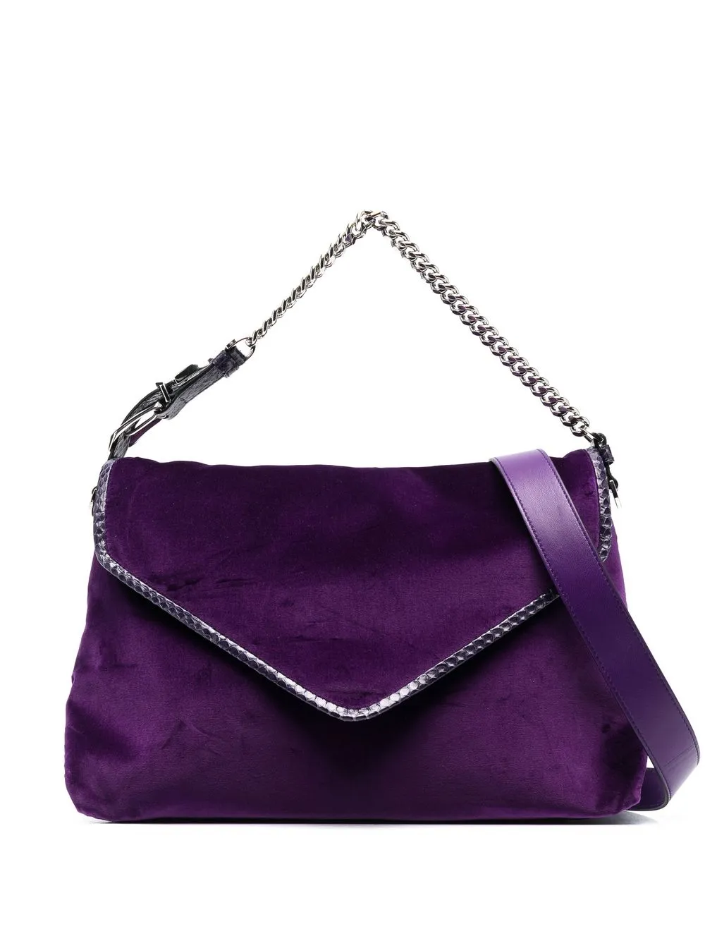 

Alberta Ferretti bolsa de hombro Dori - Morado