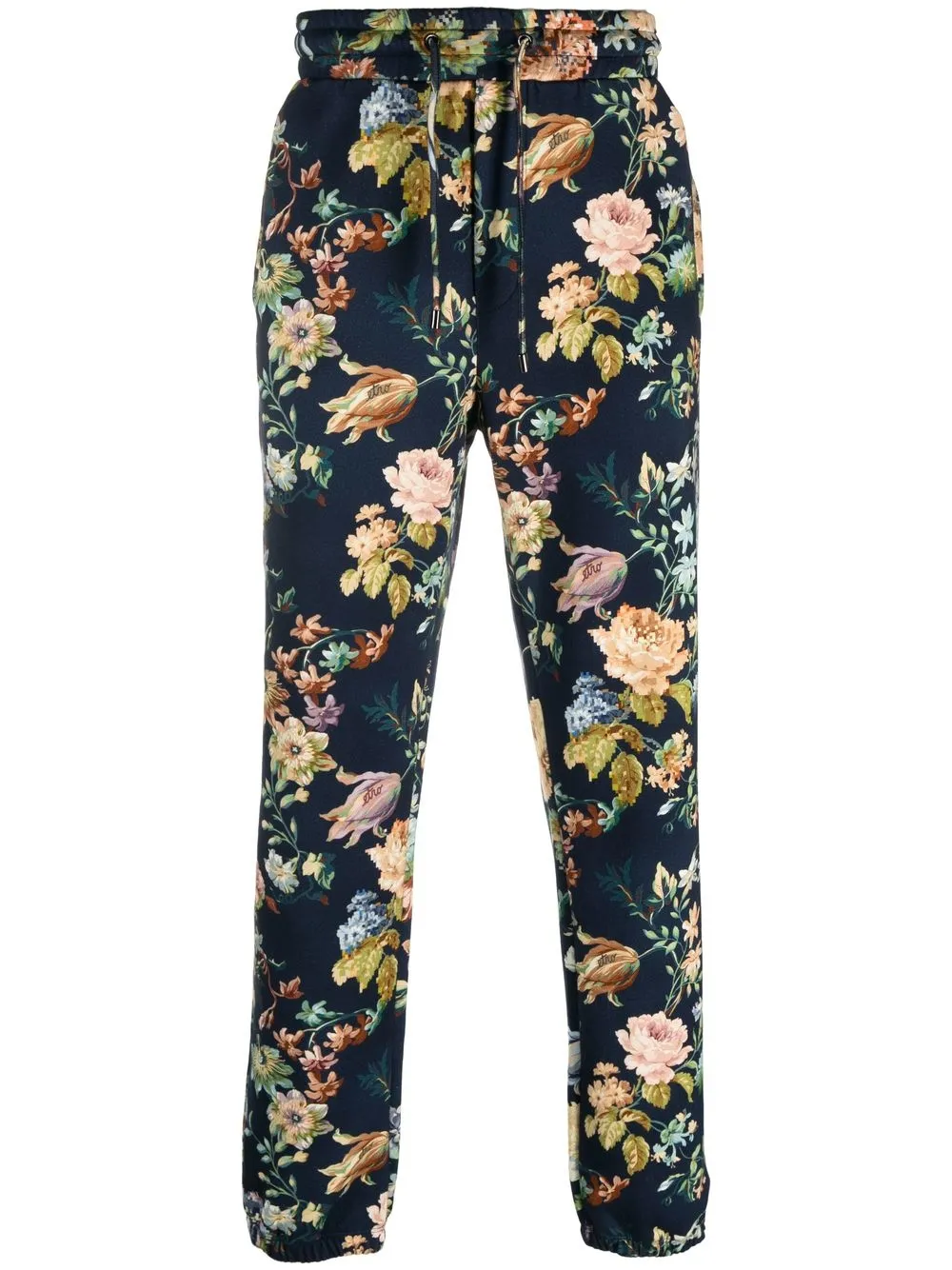 

ETRO pants con estampado floral - Azul