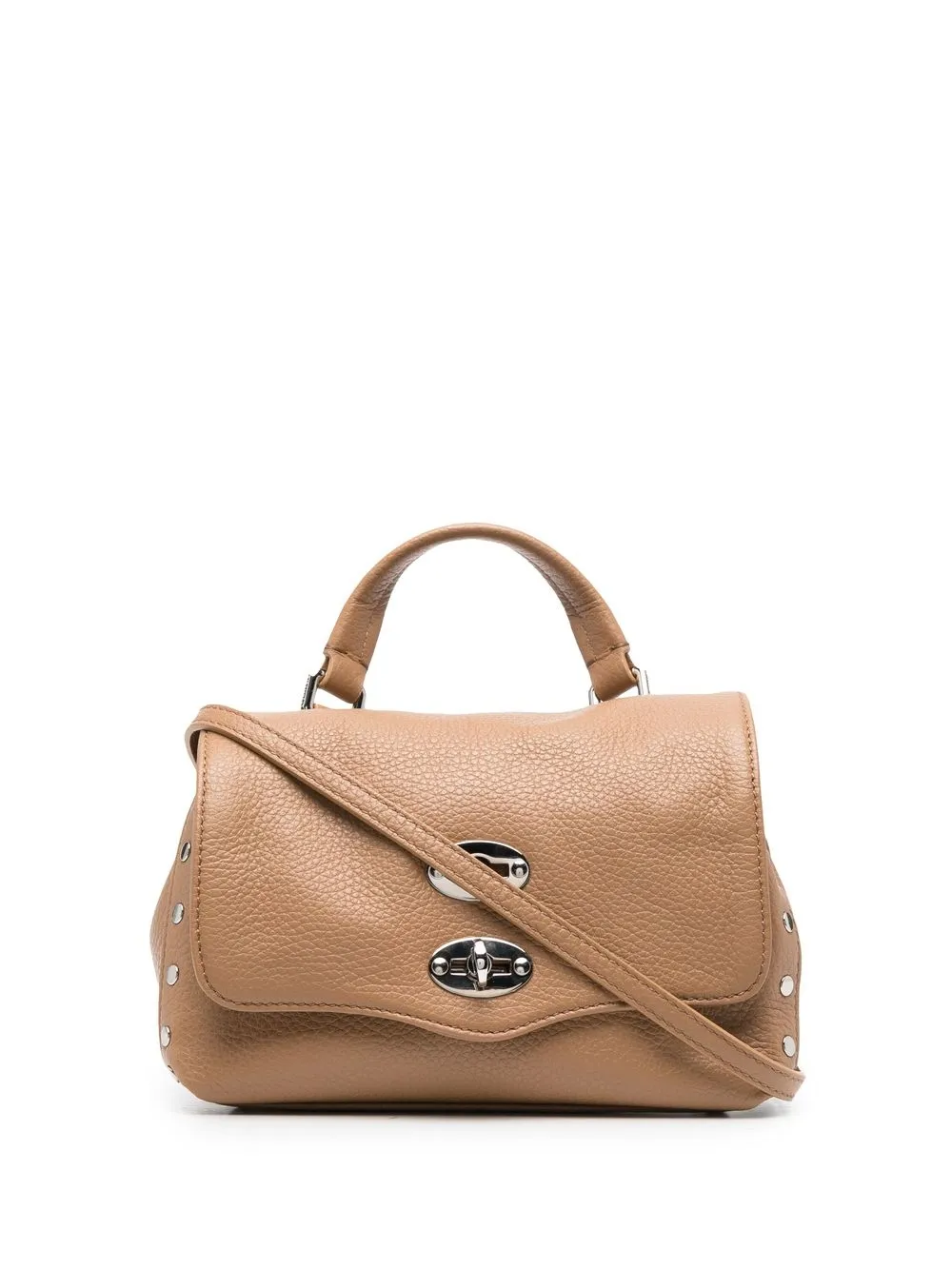 

Zanellato grained leather tote bag - Neutrals