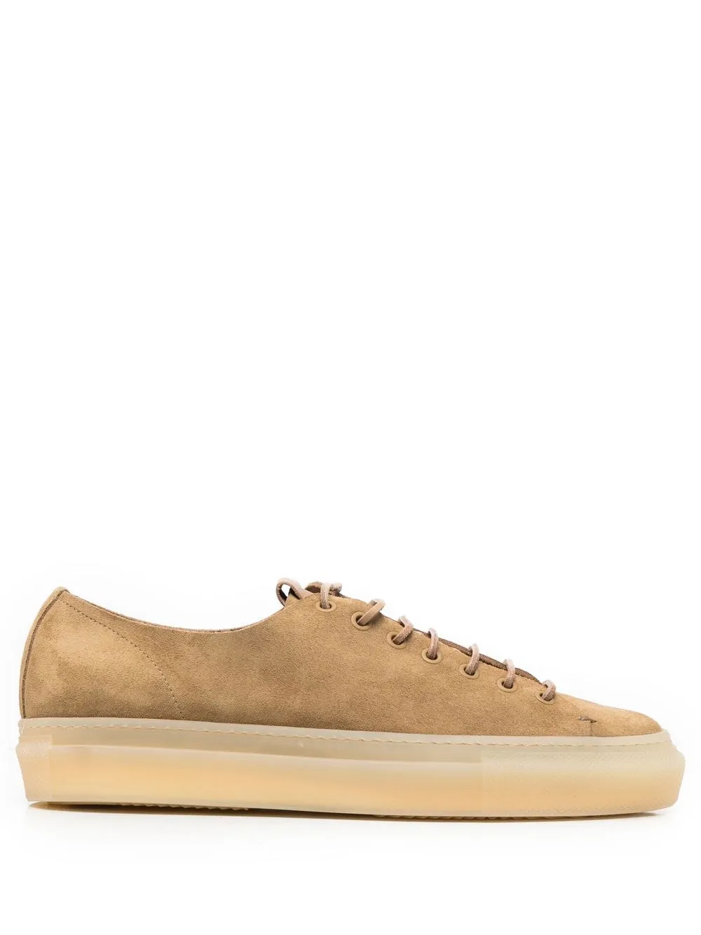 

Buttero lace-up suede trainers - Green