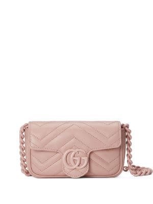 Gucci - Authenticated Marmont Handbag - Cloth Multicolour Plain for Women, Very Good Condition