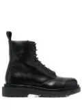 Buttero chunky lace-up boots - Black