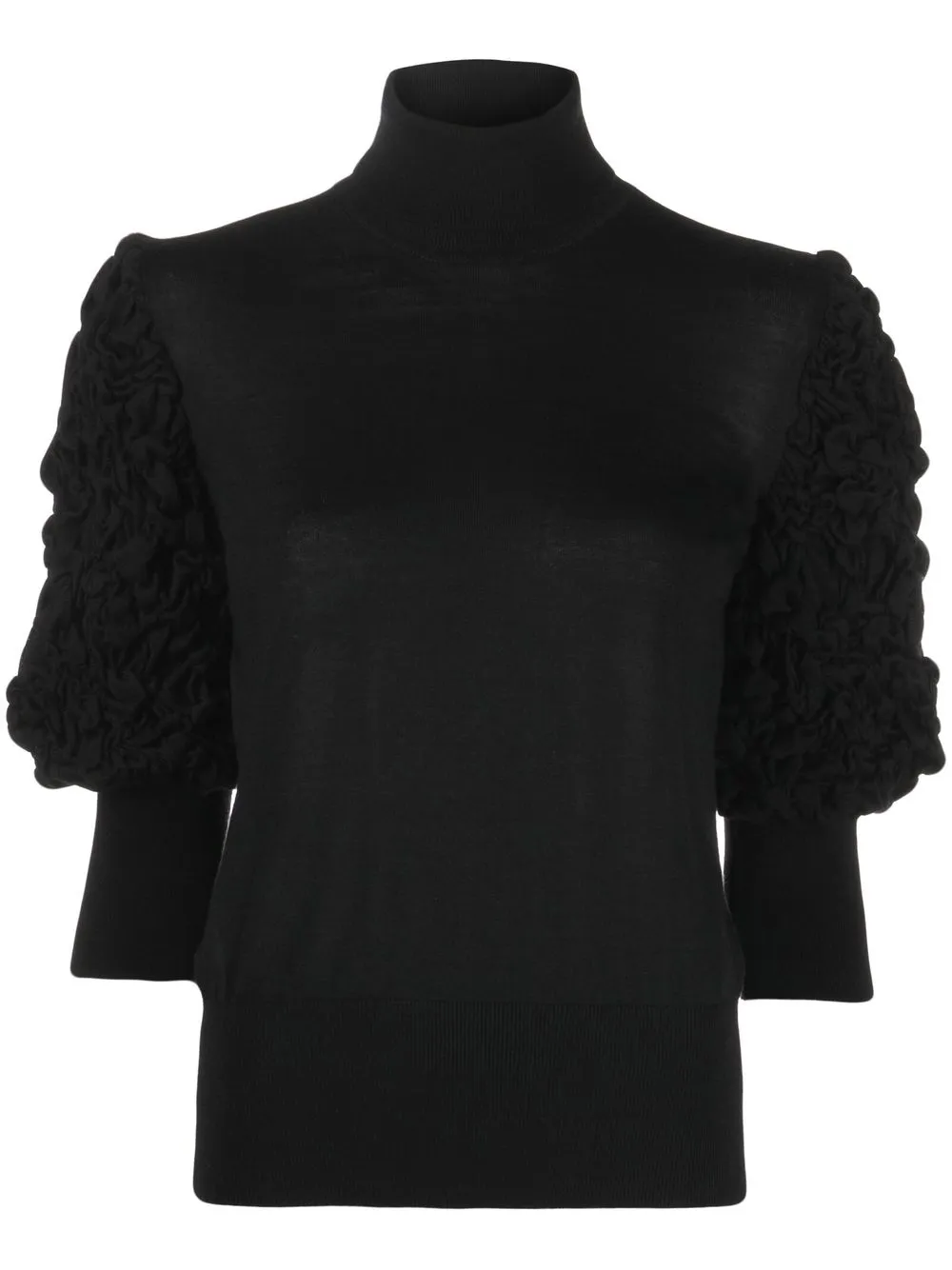 

Alberta Ferretti roll-neck jumper - Black