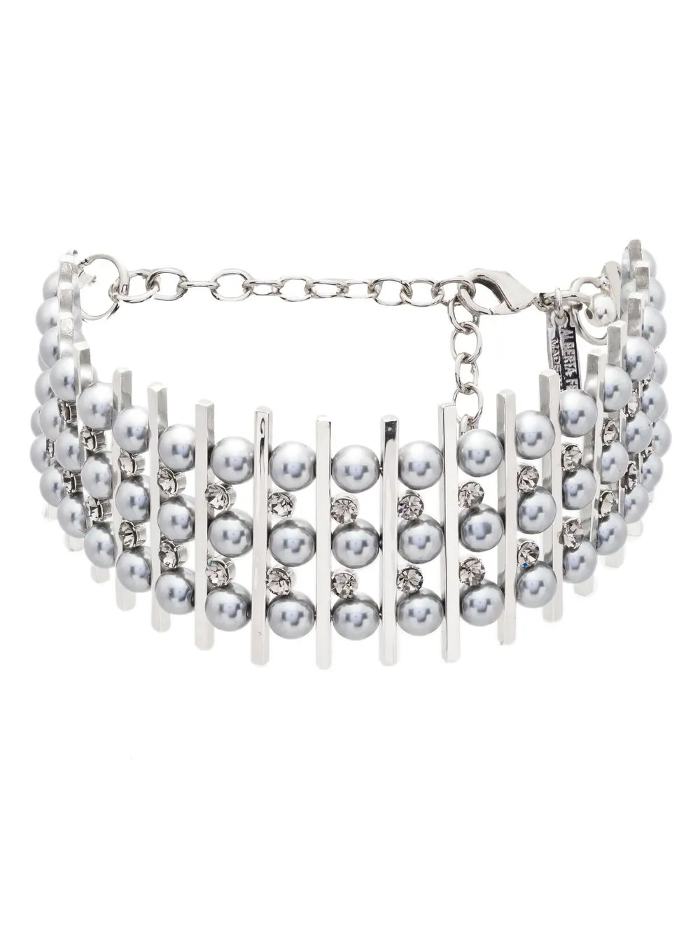 

Alberta Ferretti collar de perlas - Plateado