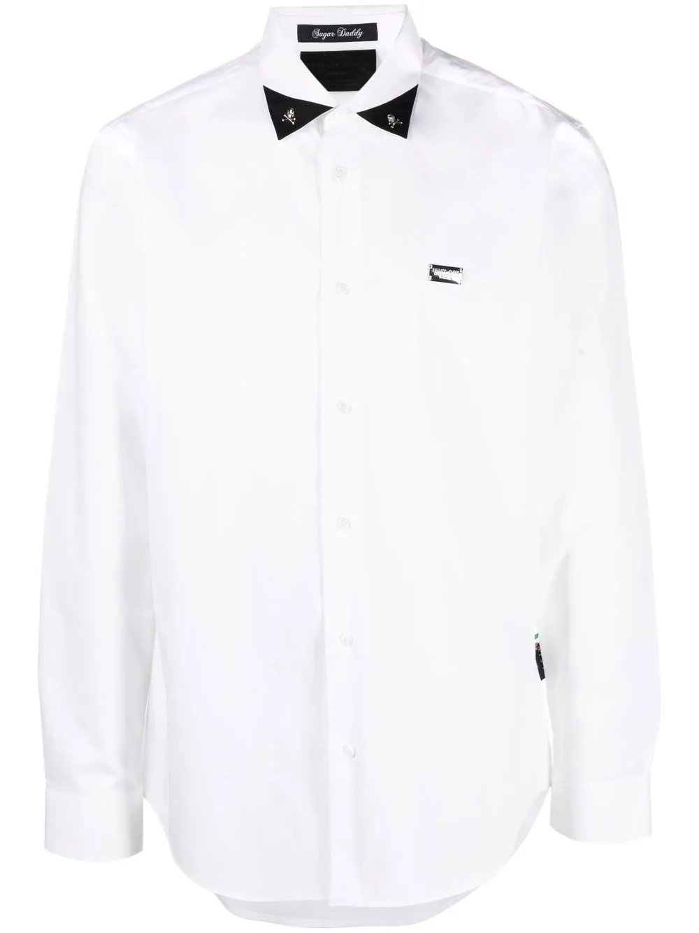 

Philipp Plein camisa Sugar Daddy - Blanco