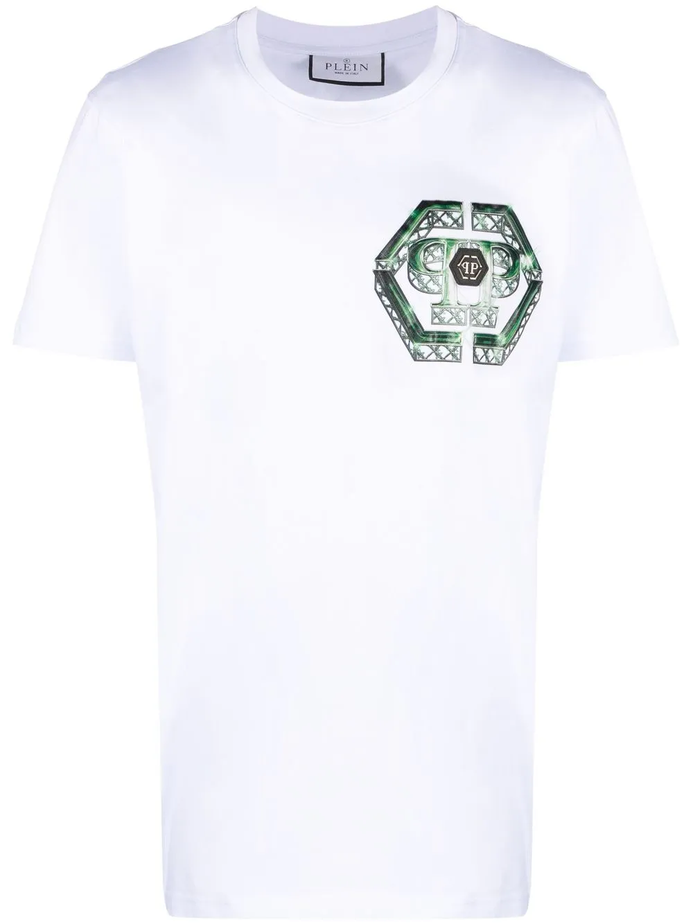 

Philipp Plein playera con estampado Godzilla Monsters - Blanco