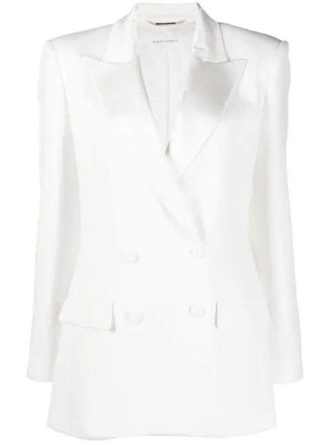 Alberta Ferretti double-breasted tailored blazer