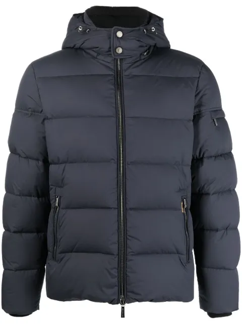 Moorer long sleeve padded jacket