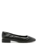 Sarah Chofakian embroidered ballerina shoes - Black