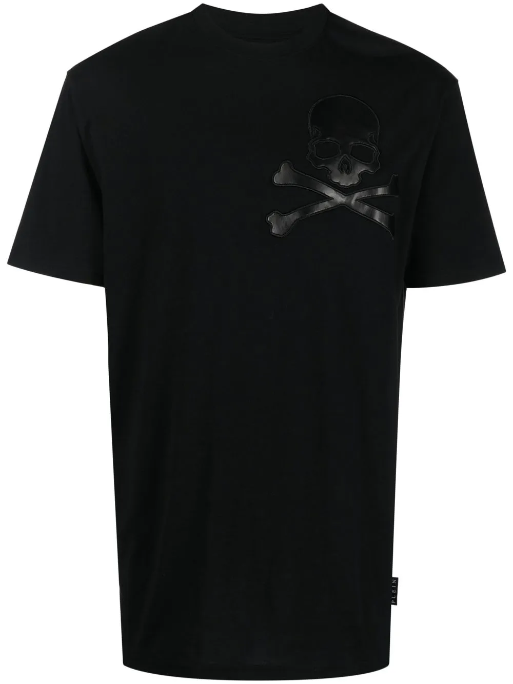 

Philipp Plein playera con motivo Skull - Negro