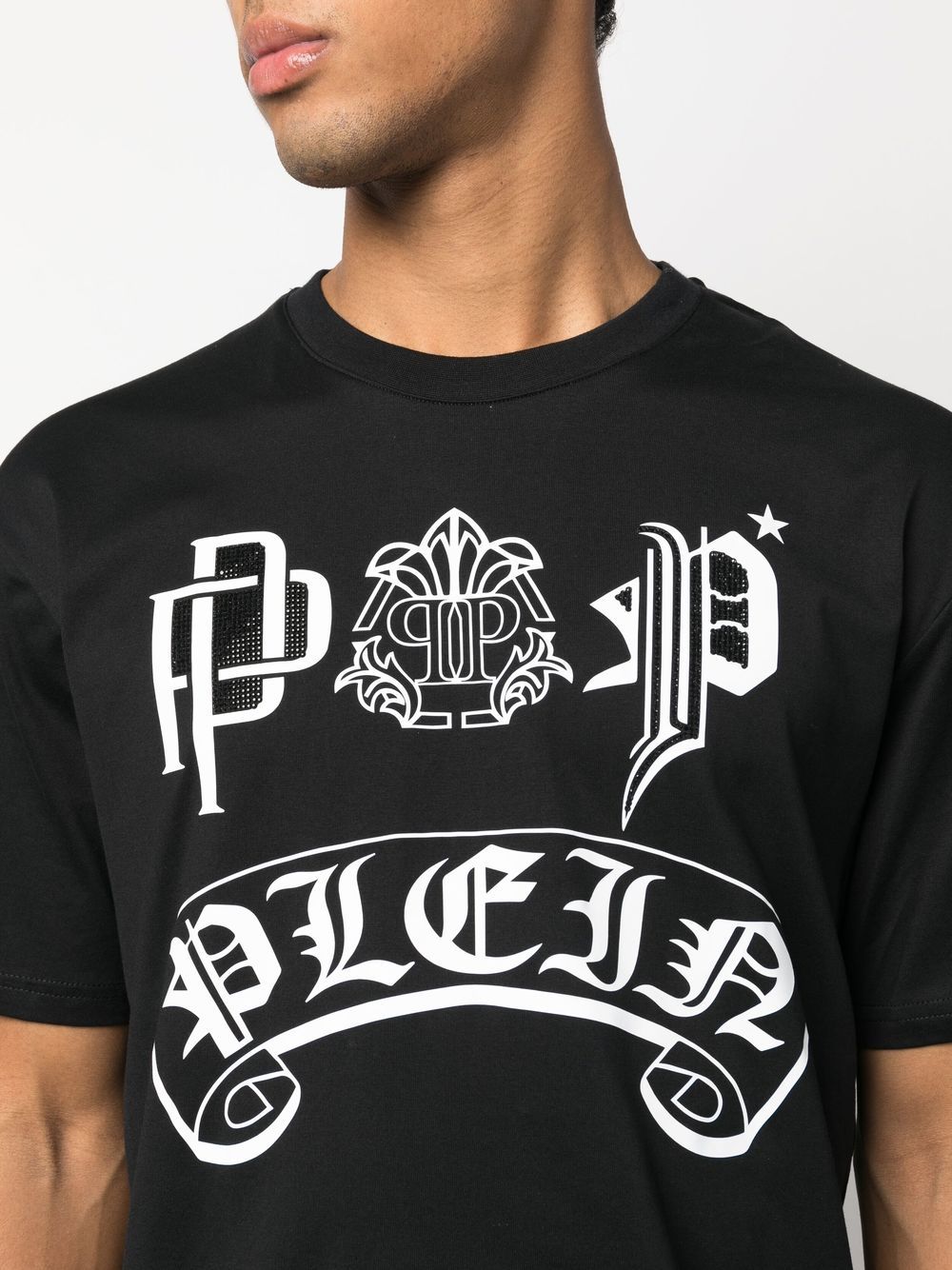 Philipp Plein SS Gothic Plein graphic-print T-Shirt Men