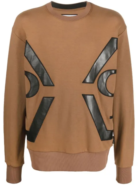 Philipp Plein sweat en coton à empiècements