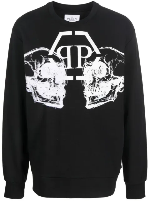 Philipp Plein Skull-print sweatshirt