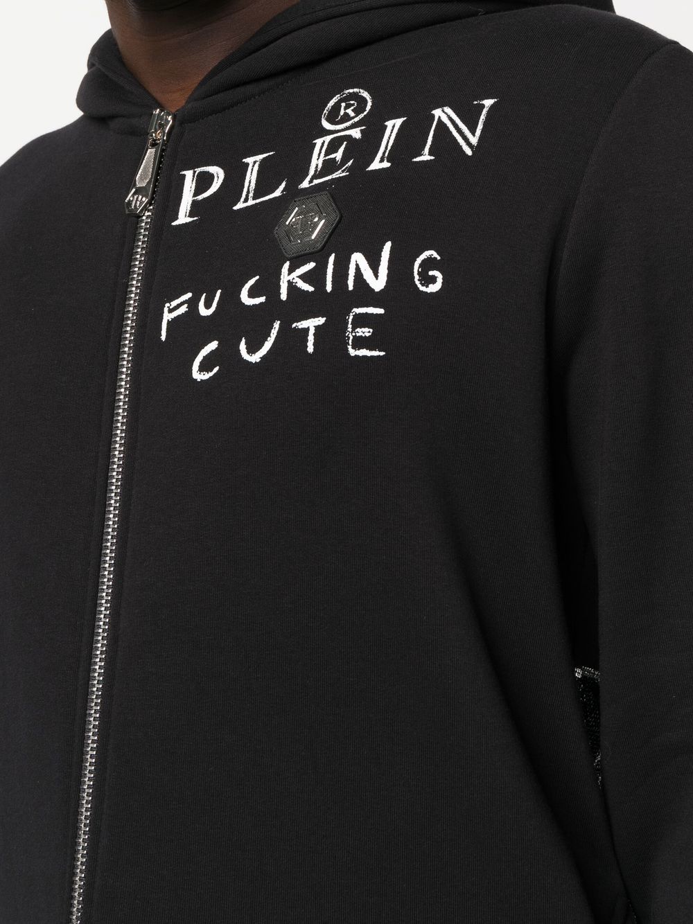 Philipp Plein Teddy Bear print logo hoodie Men