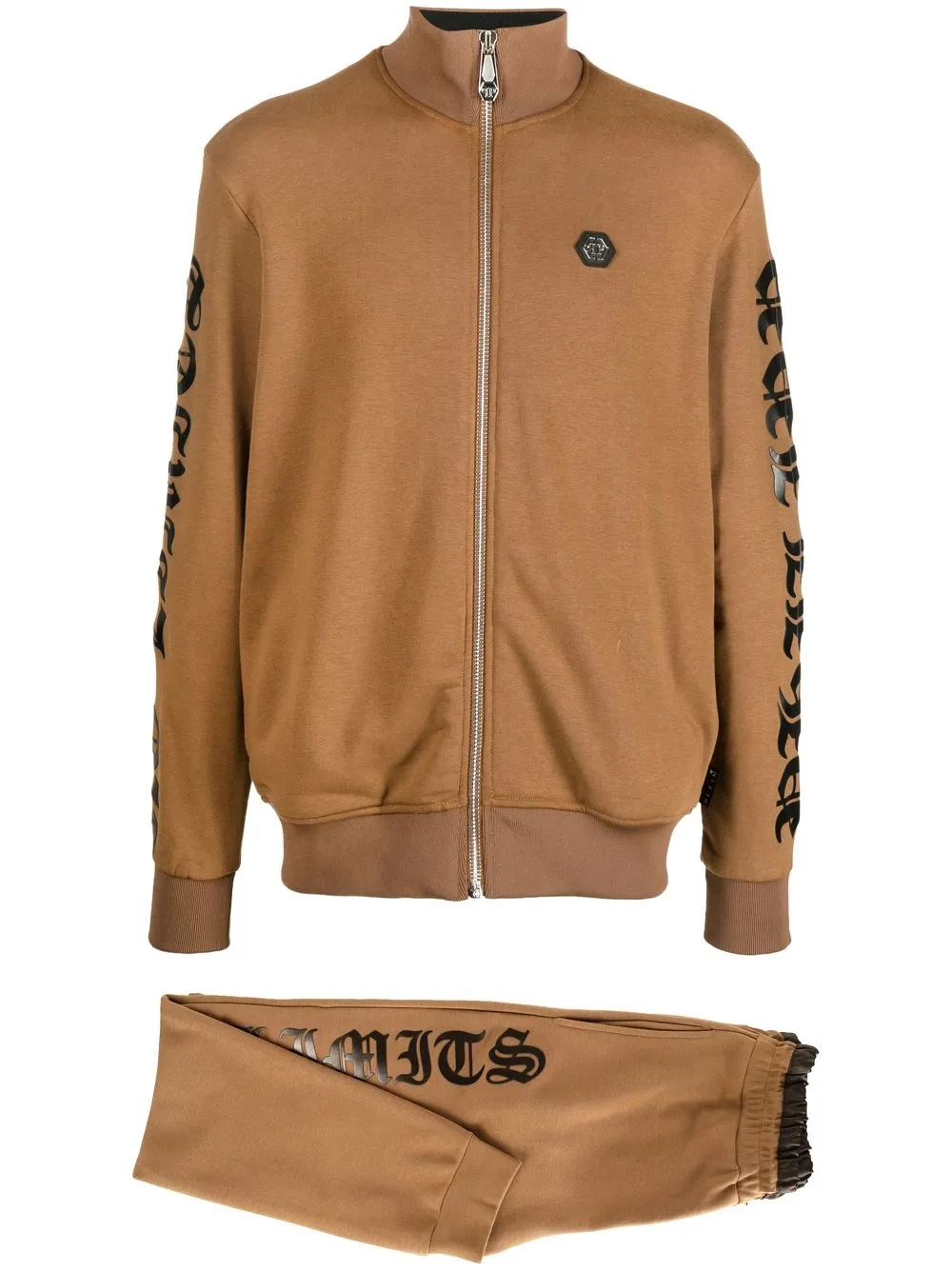 

Philipp Plein Gothic Plein tracksuit set - Brown