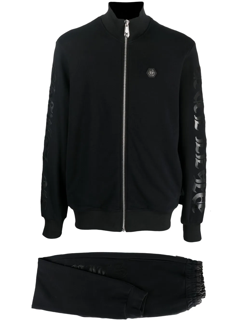

Philipp Plein traje deportivo Gothic Plein - Negro