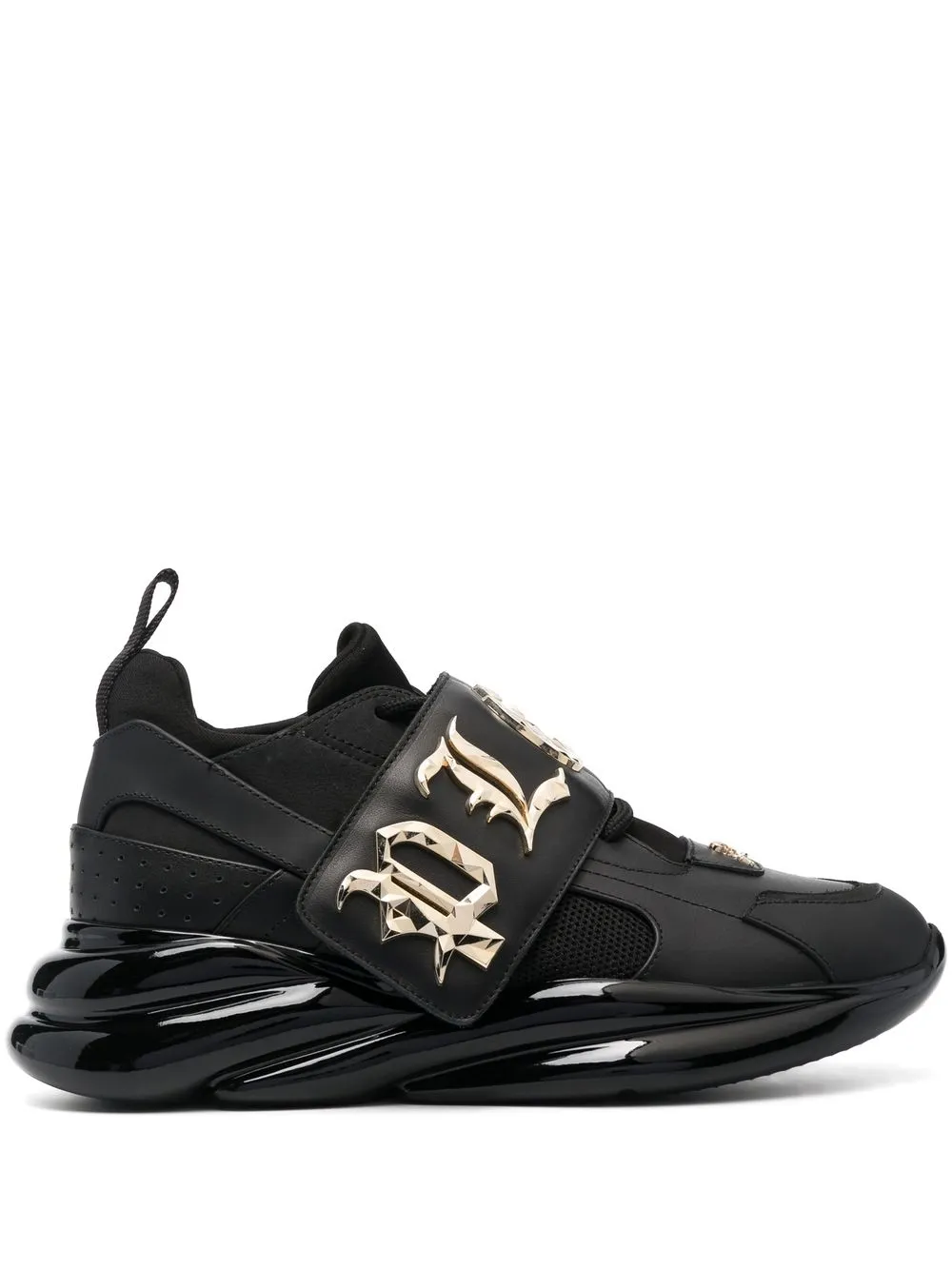 

Philipp Plein tenis bajos Gothic Plein - Negro