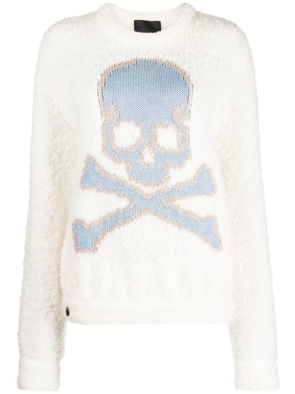 Philipp Plein Skull Bones 针织毛衣 In Neutrals