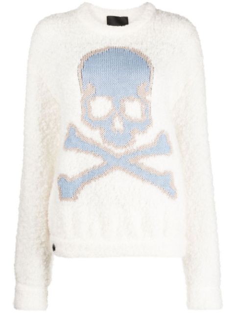 Philipp Plein Skull&Bones knitted jumper