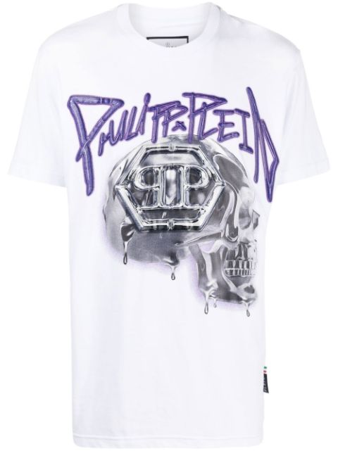 Philipp Plein skull-print short-sleeve T-shirt Men