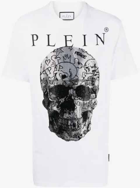 Philipp Plein skull-print short-sleeve T-shirt
