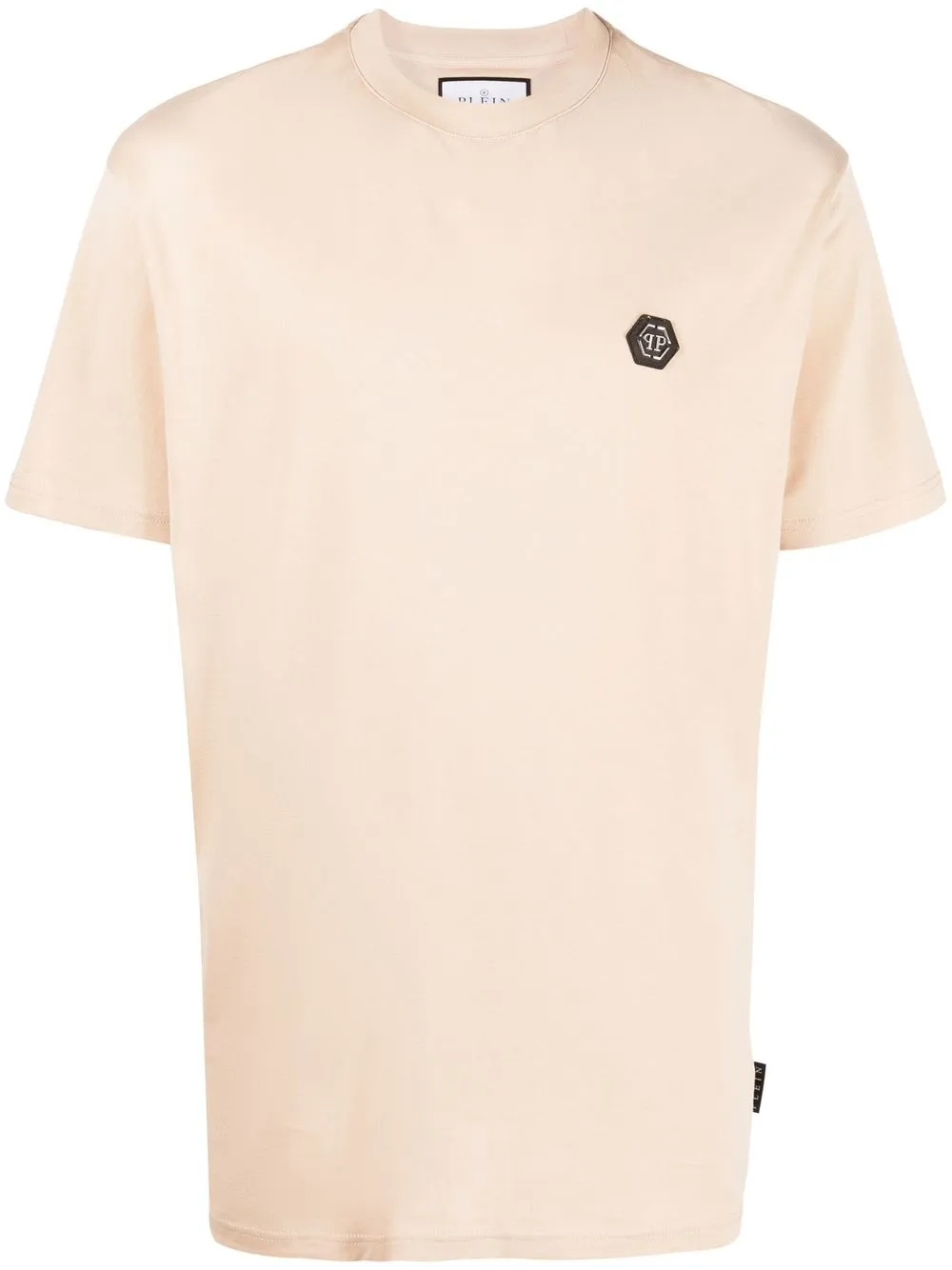 

Philipp Plein logo-plaque short-sleeved T-shirt - Neutrals