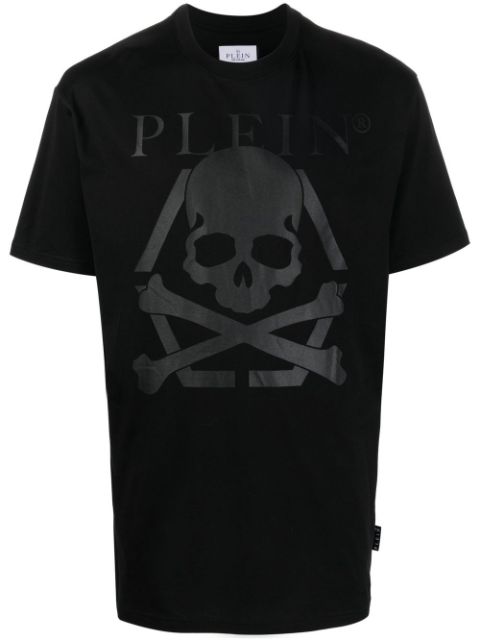 Philipp Plein Skull print logo T-shirt Men