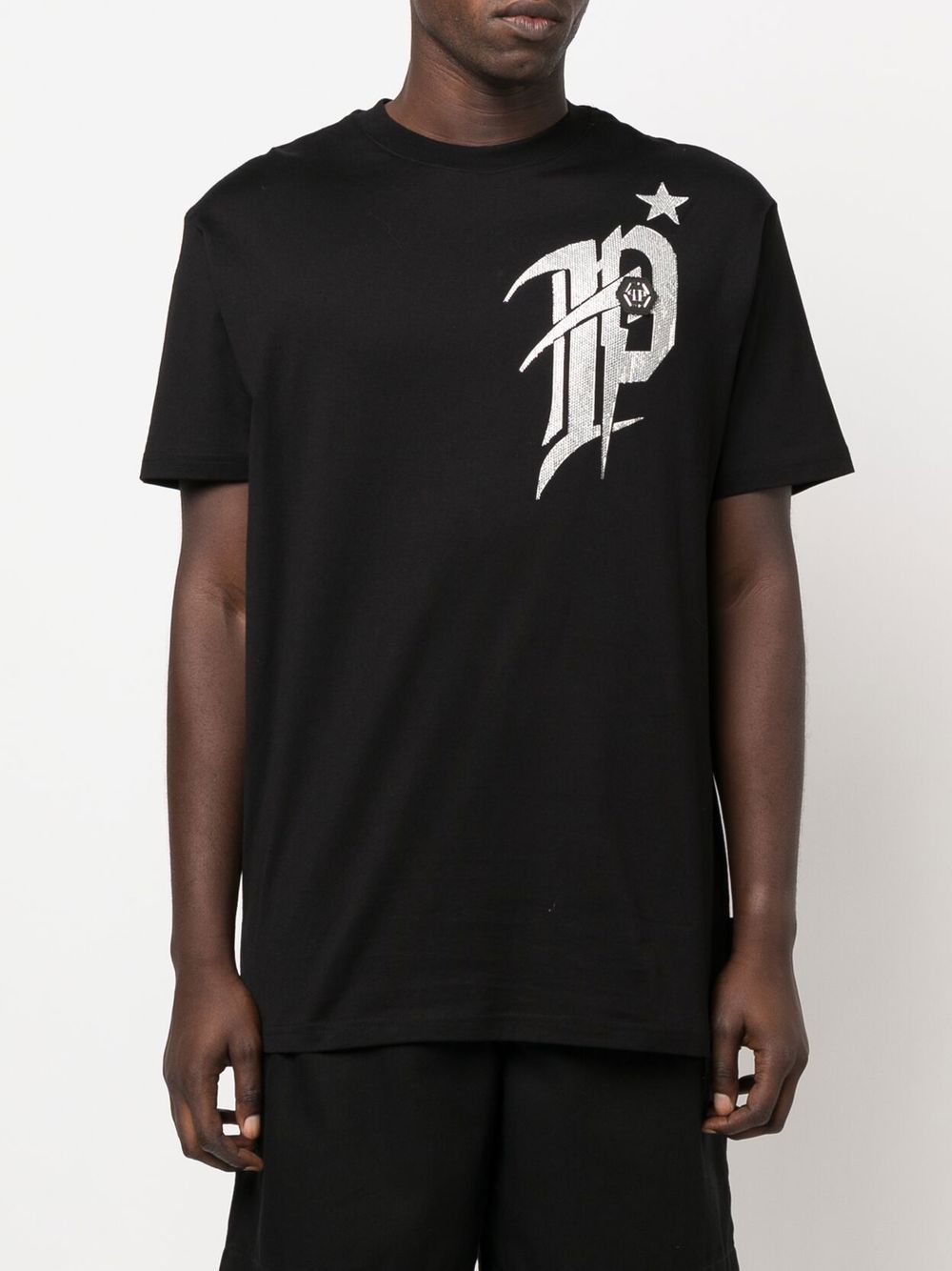 Philipp Plein logo-print short-sleeved T-shirt Men