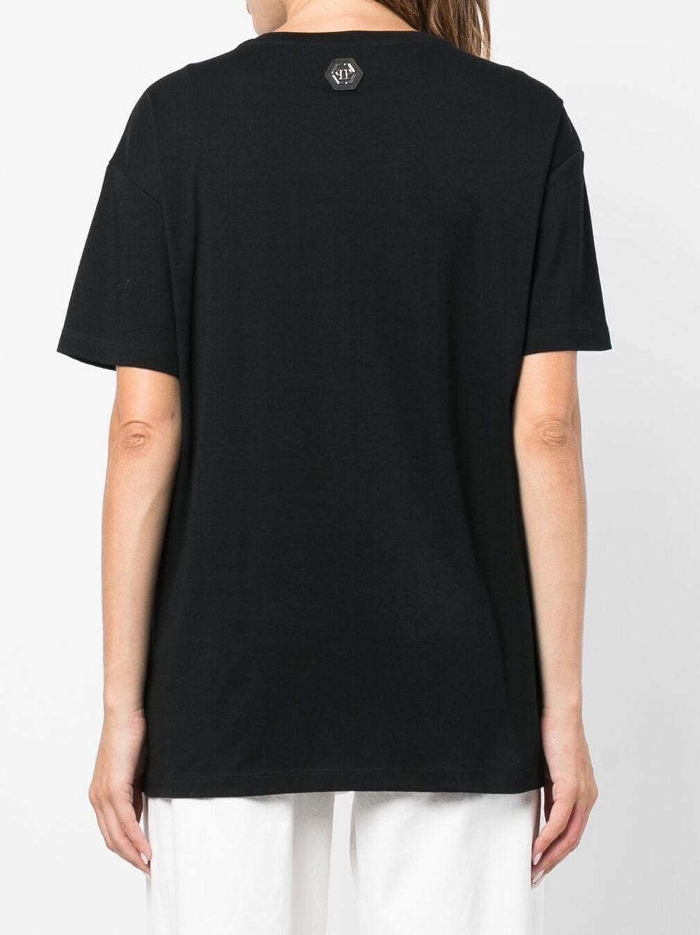 Shop Philipp Plein Monsters Round-neck T-shirt In Black