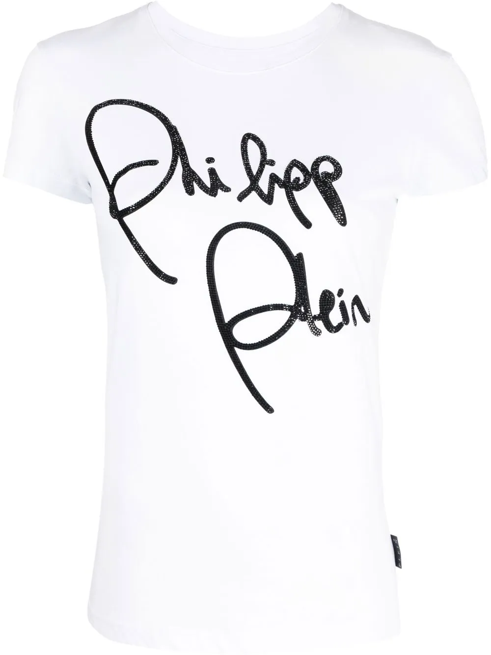 

Philipp Plein logo-print embellished T-shirt - White