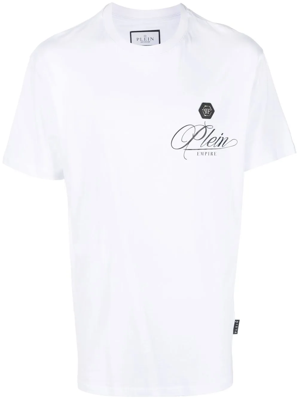 

Philipp Plein playera con logo estampado - Blanco
