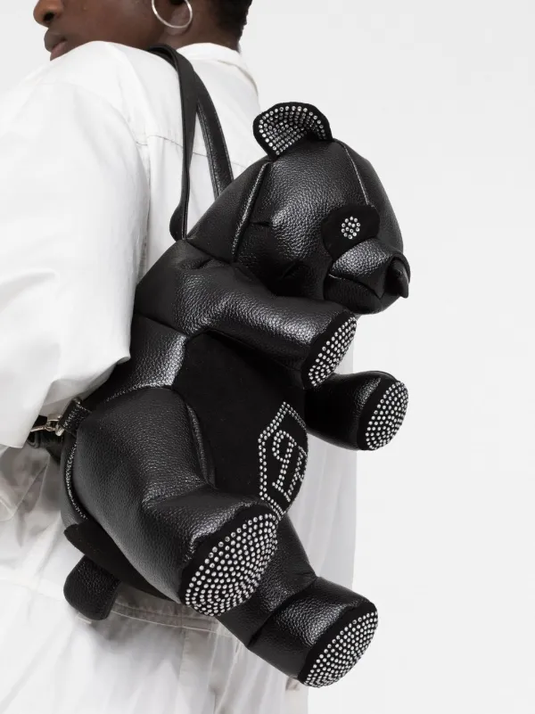 Leather teddy bear hotsell backpack