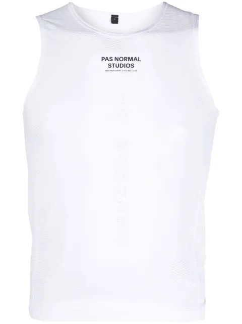 Pas Normal Studios logo-print tank top