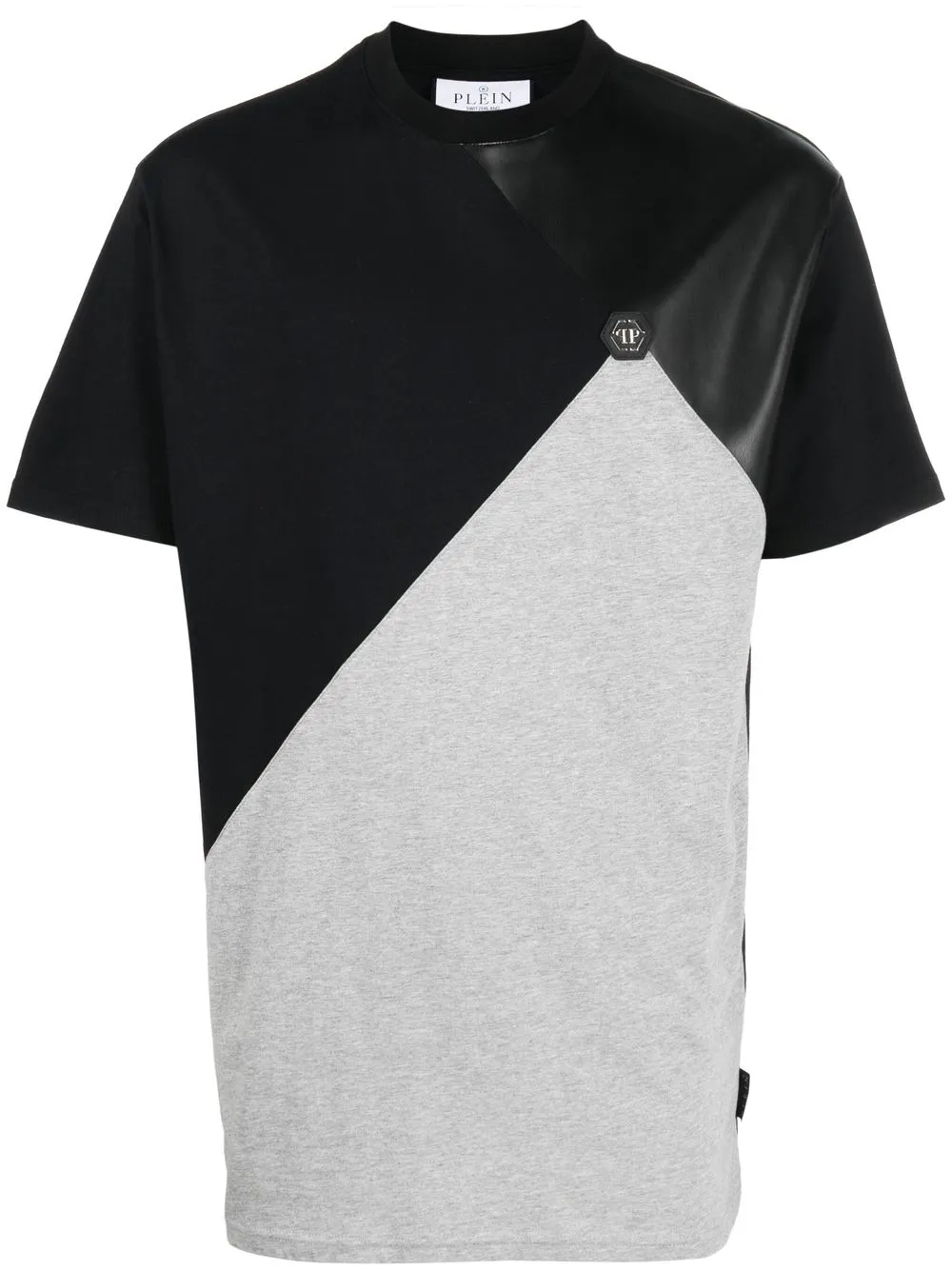 

Philipp Plein playera con parche del logo - Negro