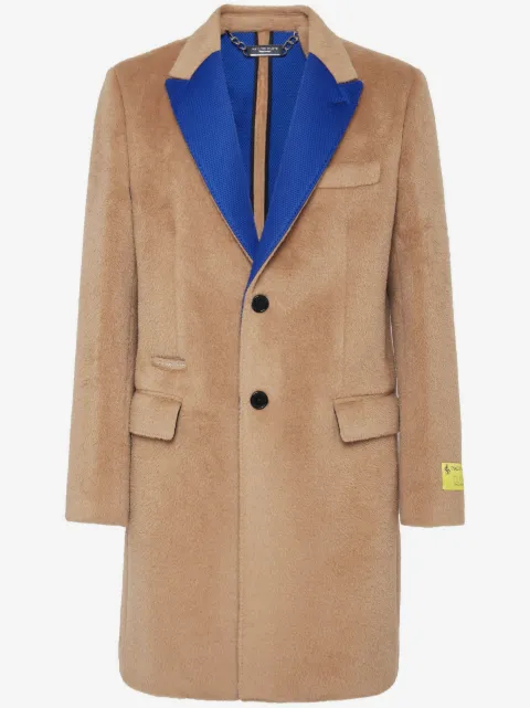 Philipp Plein single-breasted wool coat