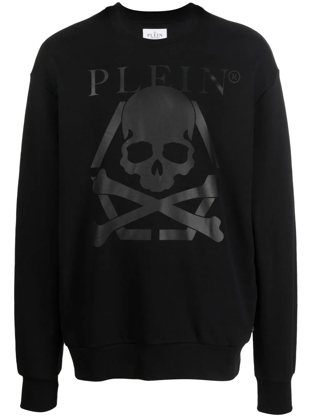 

Philipp Plein sudadera con motivo Skull Bones - Negro