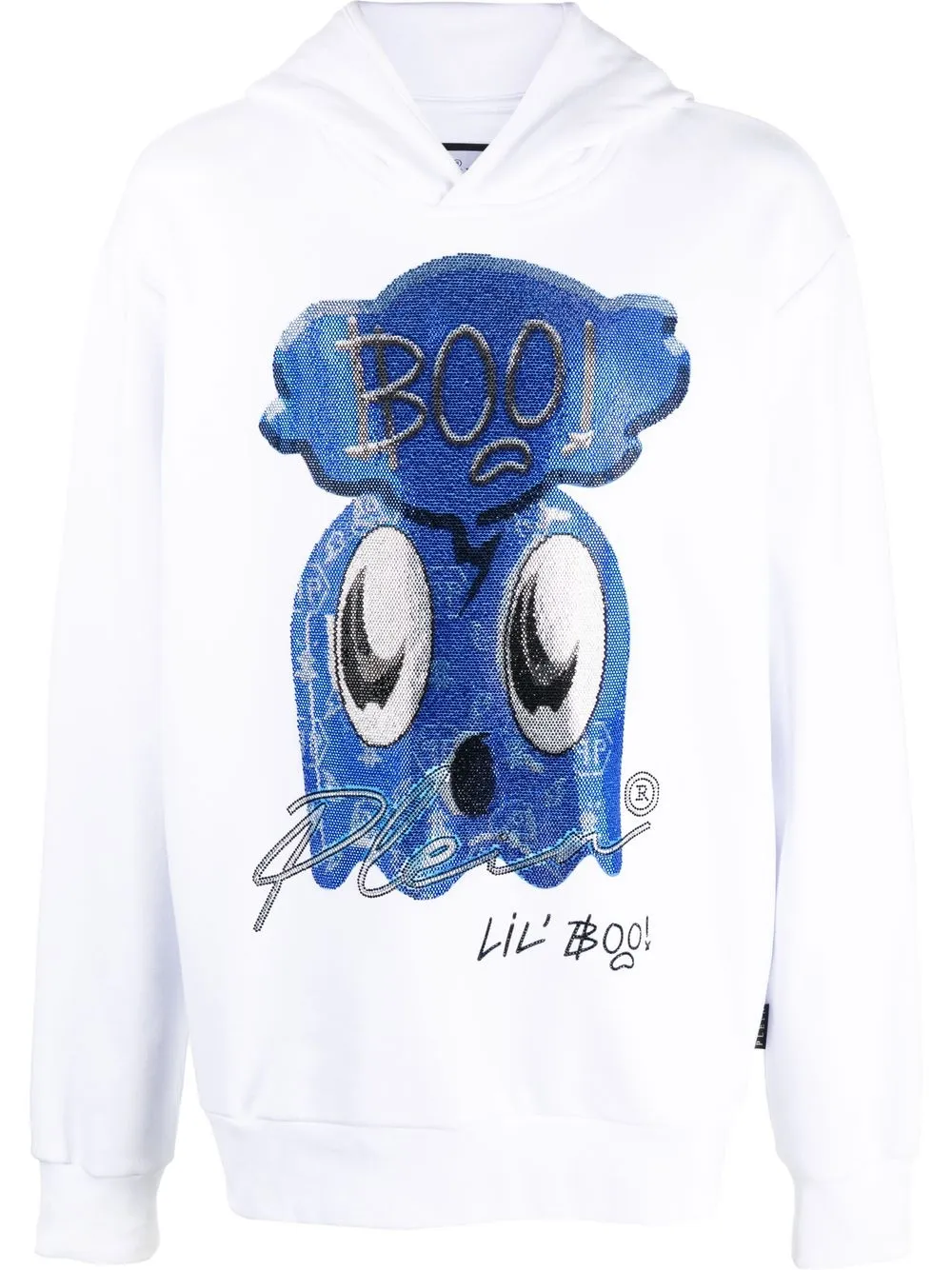 

Philipp Plein hoodie Stones Lil Boo - Blanco