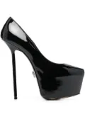 Philipp Plein 160mm platform pumps - Black
